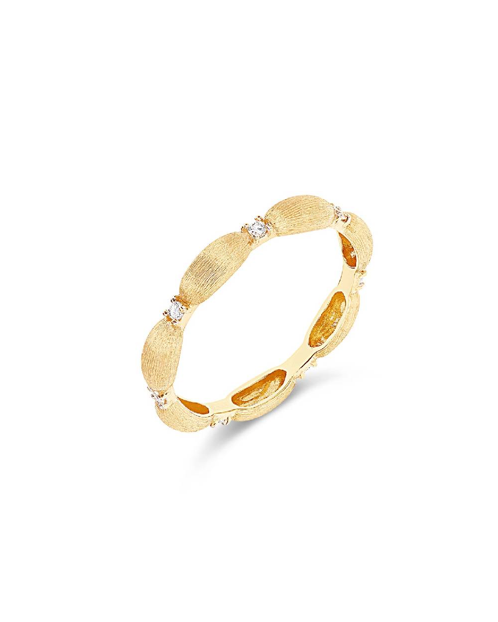 Nanis Anello "DANCING ÉLITE" con boules in oro e dettagli di diamanti – Nanis Italian Jewels