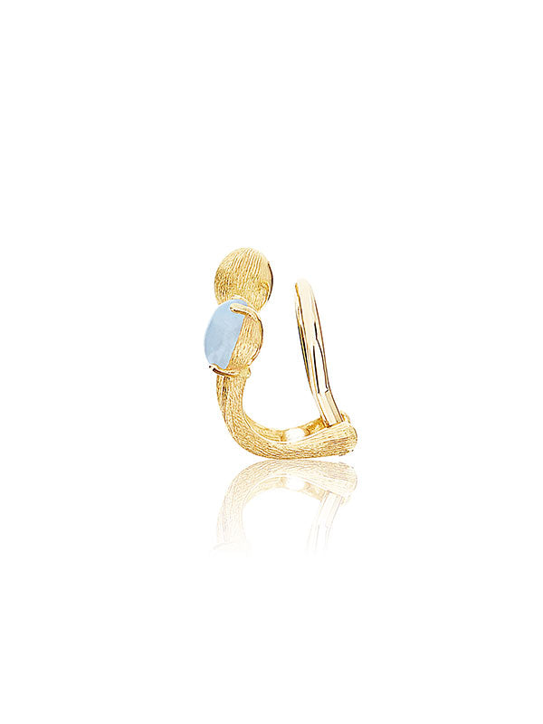 Nanis Ear cuff "AZURE" in oro e acquamarina – Nanis Italian Jewels I Più Venduti