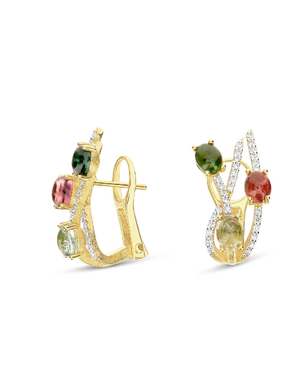 Nanis Orecchini "DANCING TOURMALINES" in oro e tormaline colorate – Nanis Italian Jewels Fino Al -60%