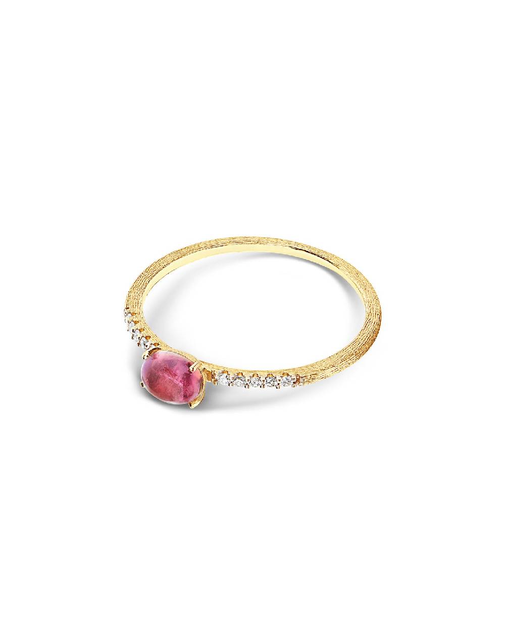 Nanis Anello "DANCING TOURMALINES" in oro, diamanti e tormalina rosa (piccol – Nanis Italian Jewels Novità