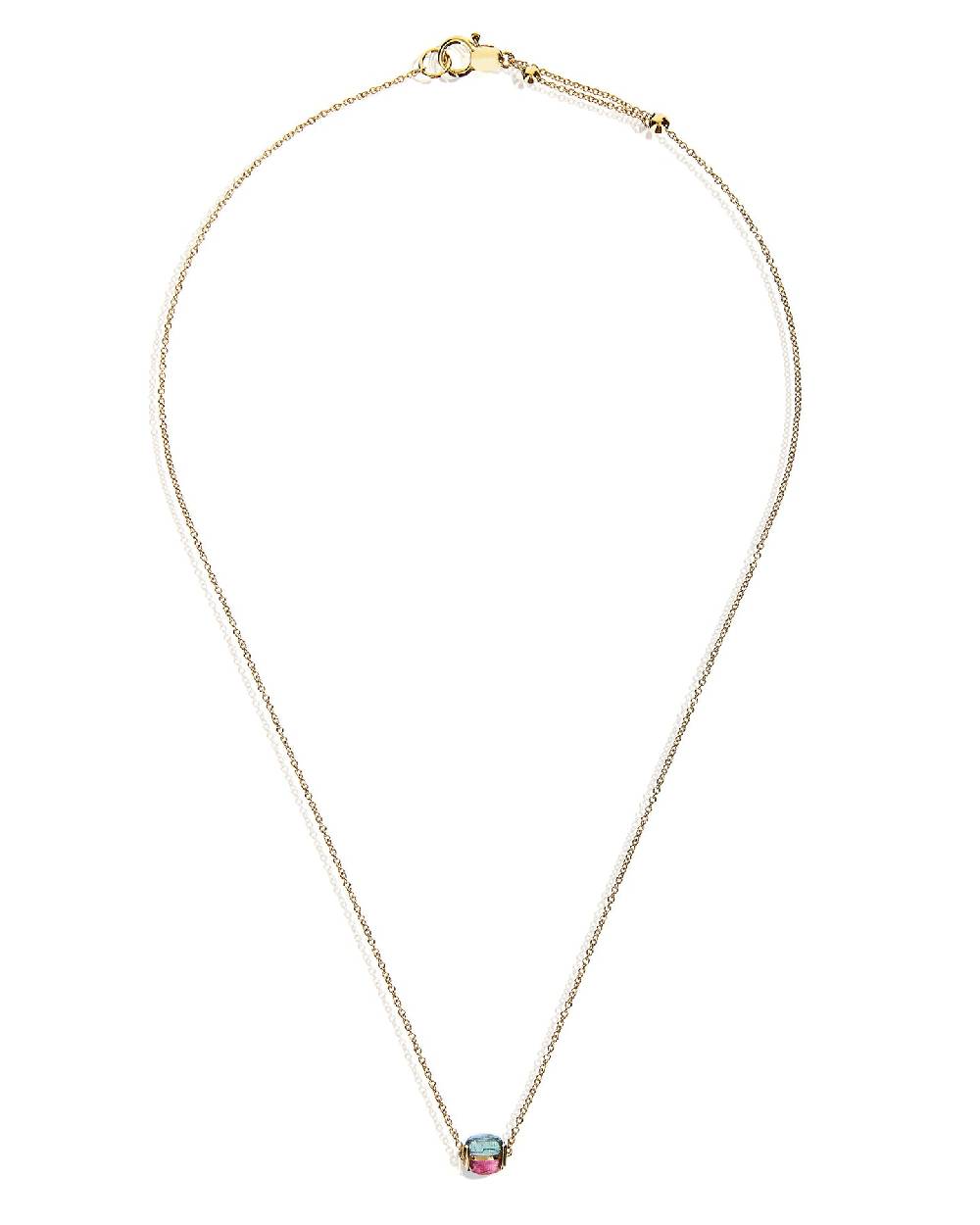 Nanis Choker cabochon "DANCING TOURMALINES" in oro e doppia tormalina colora – Nanis Italian Jewels Online