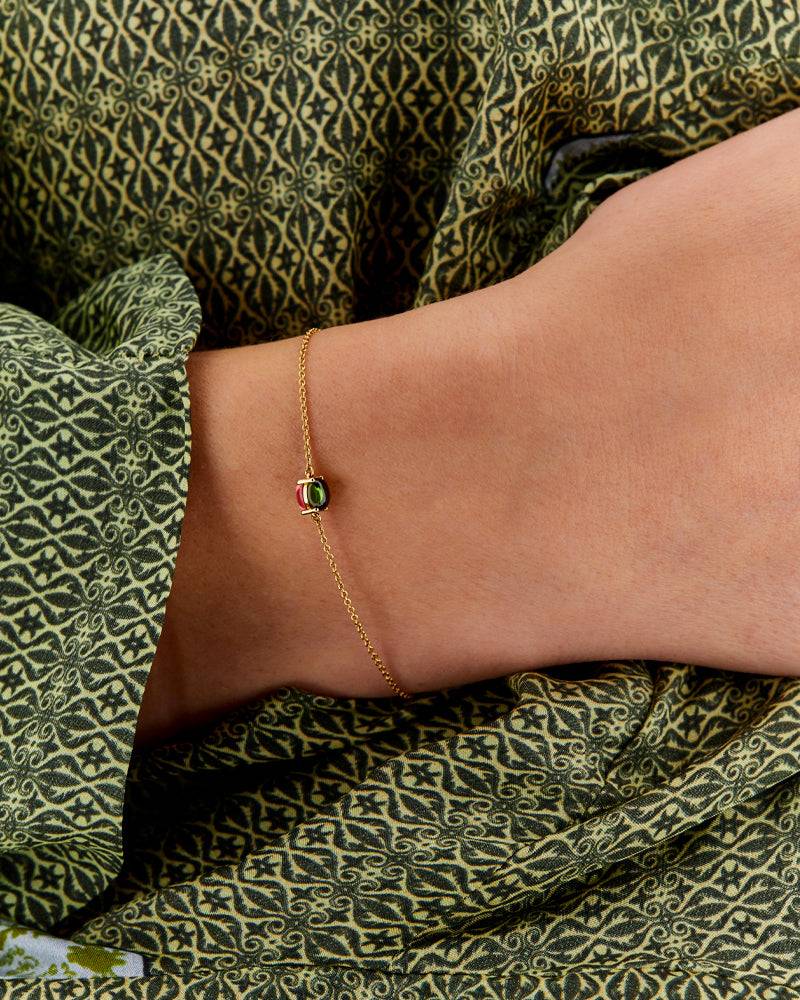 Nanis Bracciale "DANCING TOURMALINES" in oro e tormaline colorate – Nanis Italian Jewels Outlet