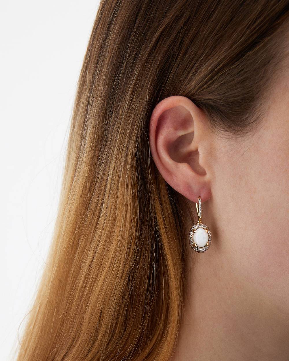 Nanis Orecchini CILIEGINE "DANCING REVERSE" double face in oro, zaffiri rosa – Nanis Italian Jewels Nuova