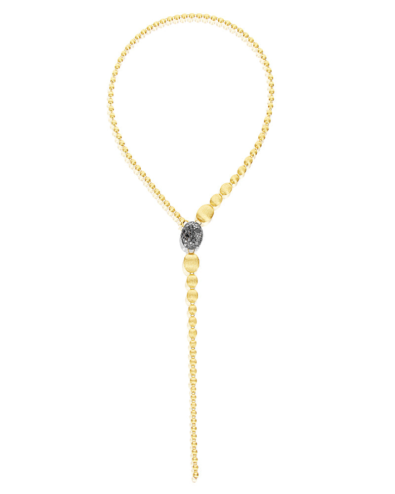 Nanis Collana a Y "DANCING REVERSE" double face in oro, rubini, diamanti e c – Nanis Italian Jewels In Linea