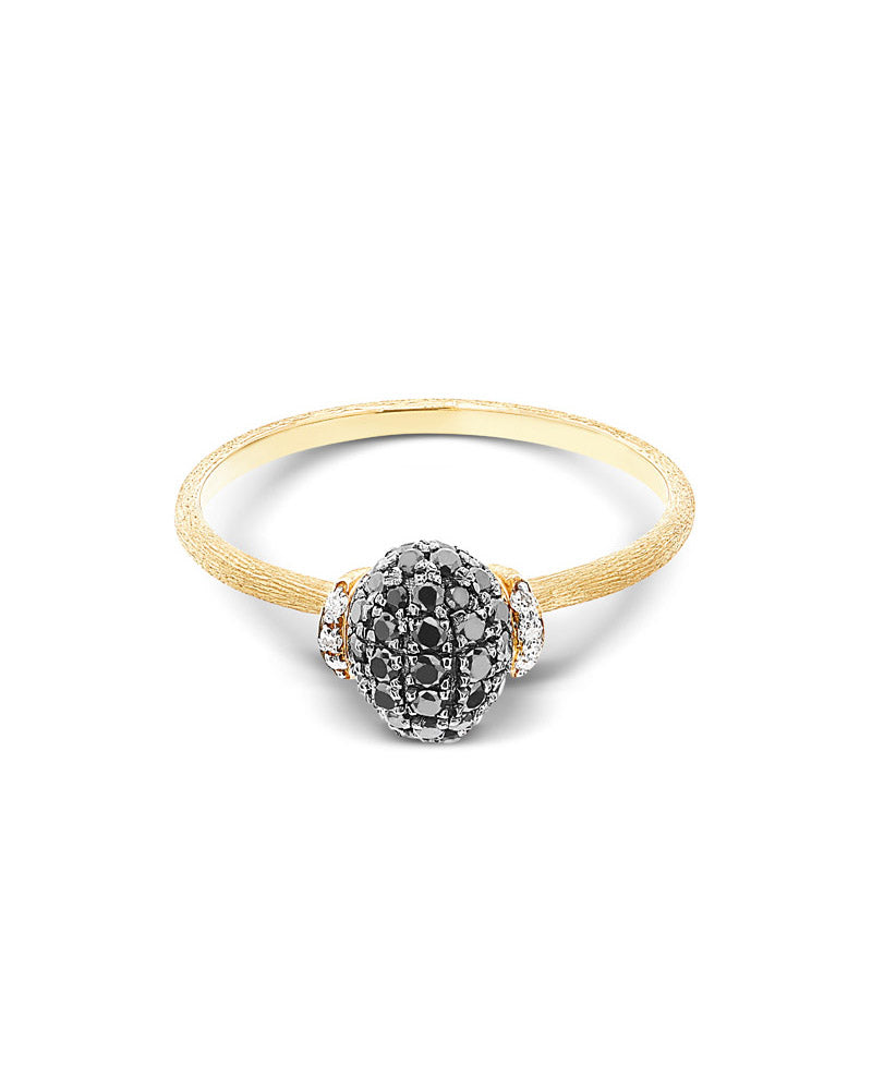 Nanis Anello "DANCING MYSTERY BLACK" in oro e diamanti neri – Nanis Italian Jewels Vendita Economica