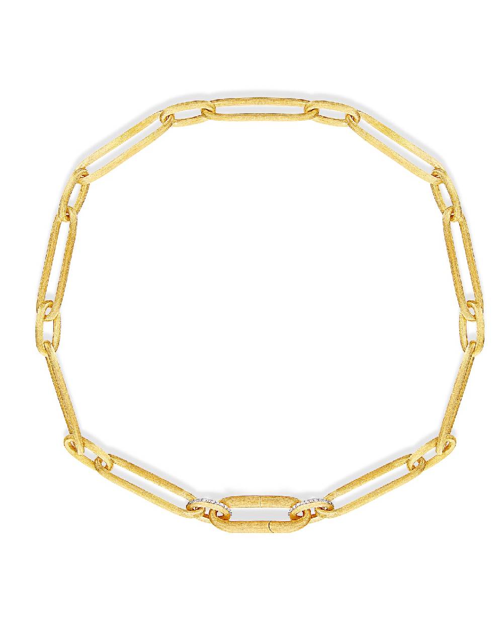 Nanis Collana "LIBERA" con catena in oro e dettagli di diamanti – Nanis Italian Jewels