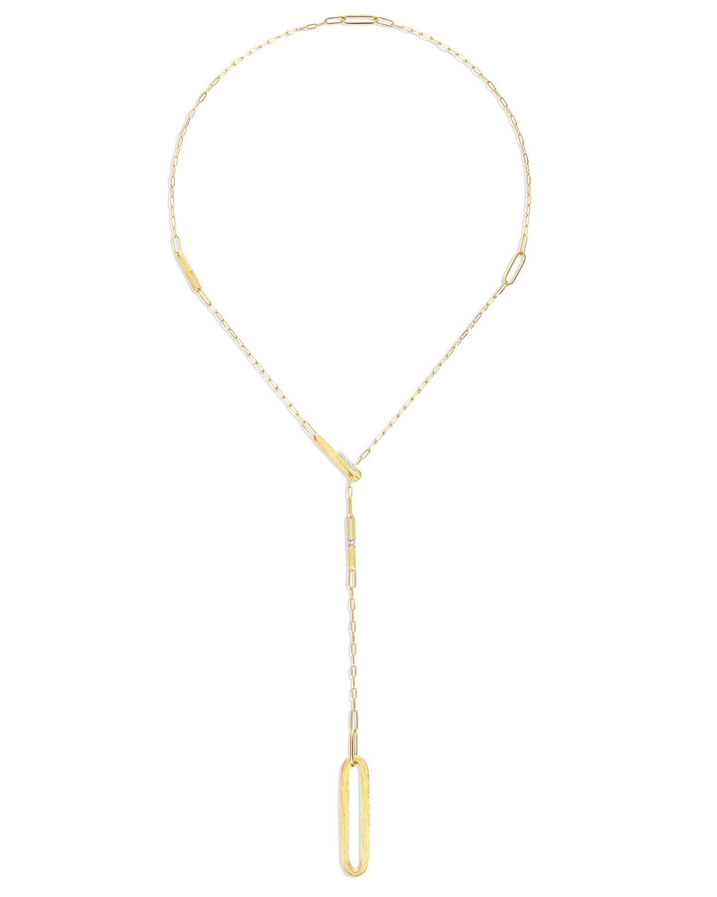 Nanis Collana a Y "LIBERA" soffio in oro e diamanti – Nanis Italian Jewels