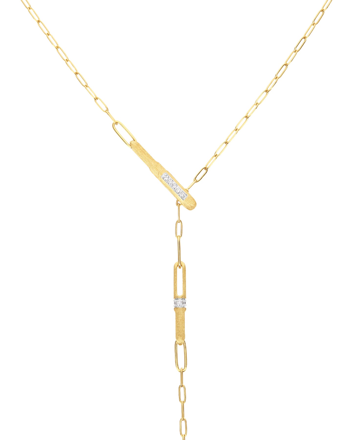 Nanis Collana a Y "LIBERA" soffio in oro e diamanti – Nanis Italian Jewels Prezzo Ridotto