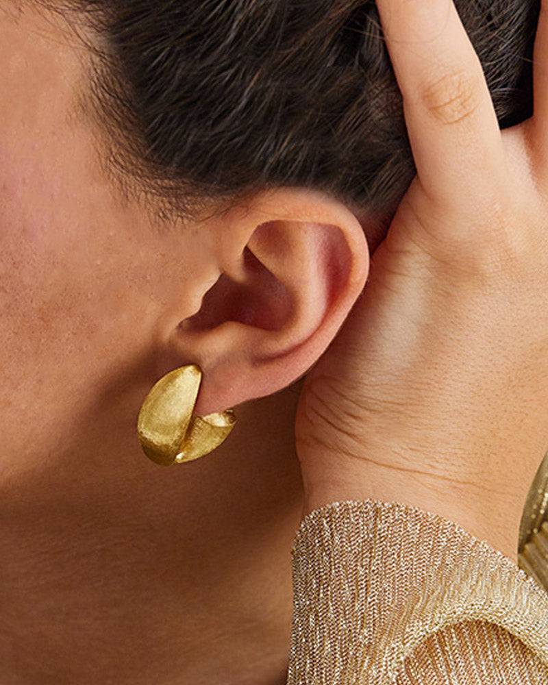 Nanis Orecchini a cerchio "TRASFORMISTA" vintage in oro – Nanis Italian Jewels Acquista Ora