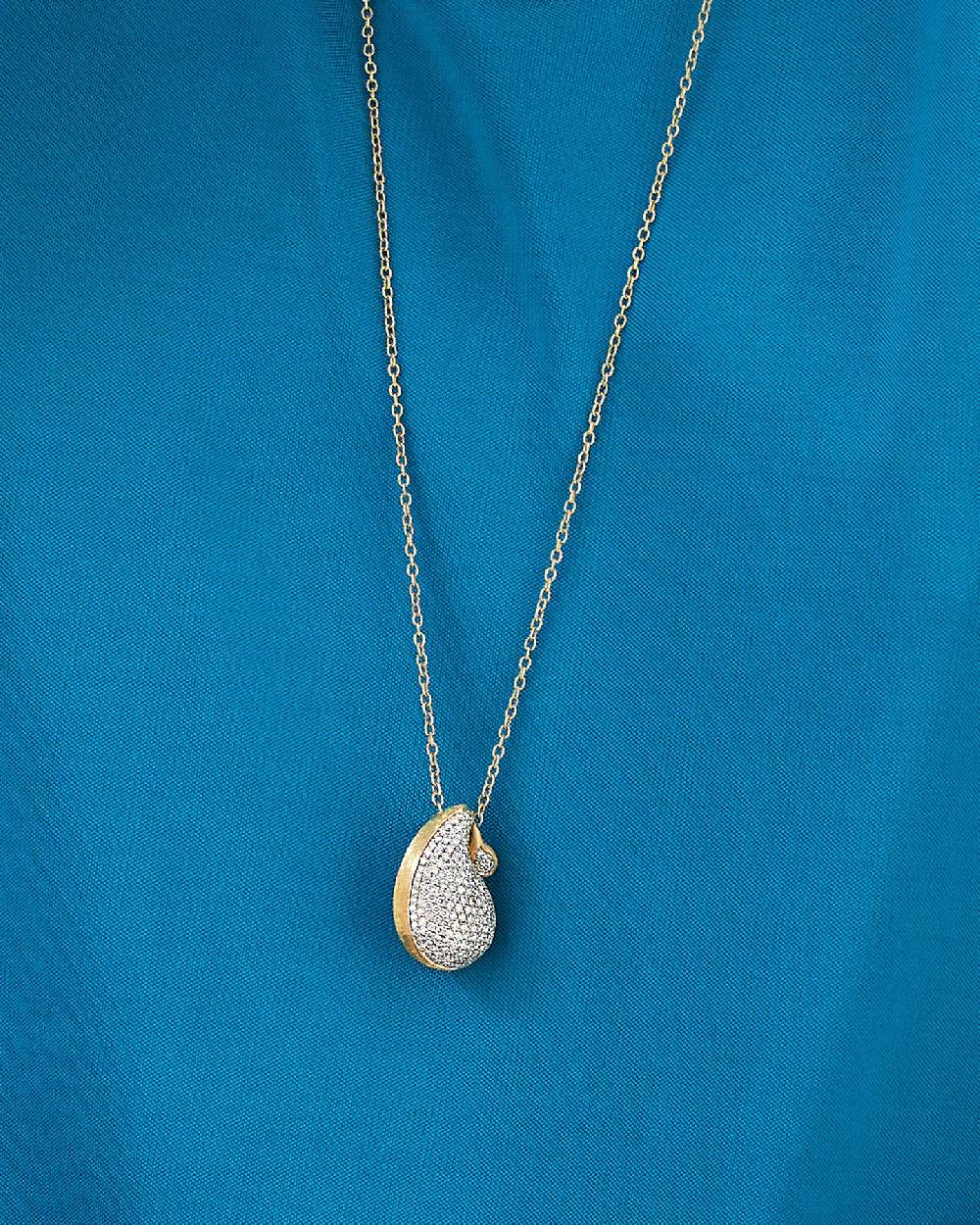 Nanis Collana "CASHMERE" pendente con ciondolo in oro e diamanti – Nanis Italian Jewels Sottocosto