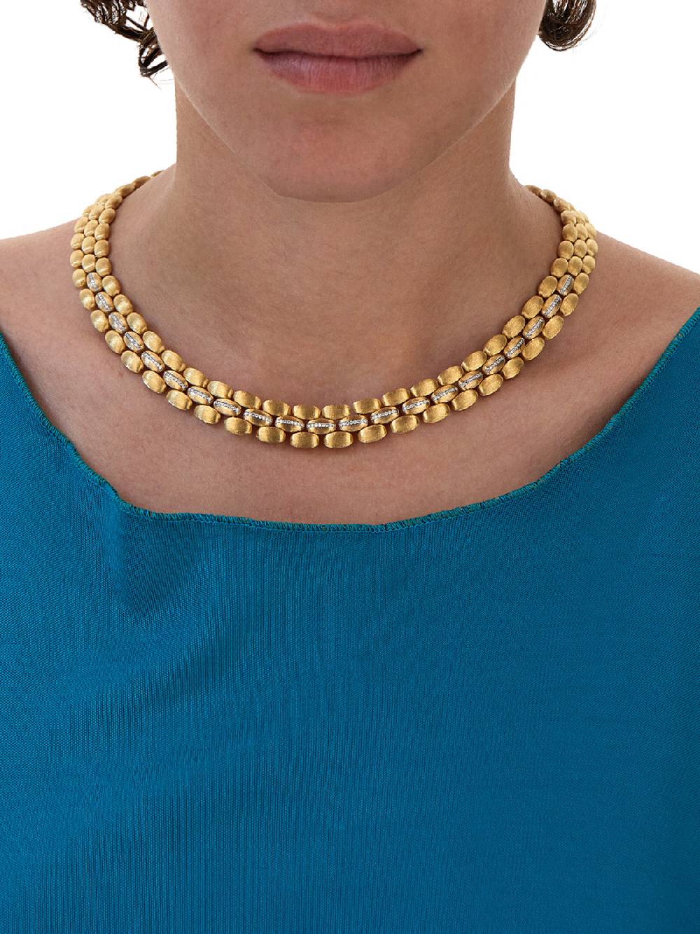 Nanis Collana statement "Diva" in oro e diamanti – Nanis Italian Jewels Presa
