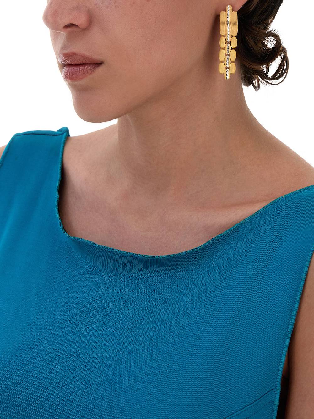 Nanis Orecchini "Diva" pendenti in oro e diamanti – Nanis Italian Jewels Offerta