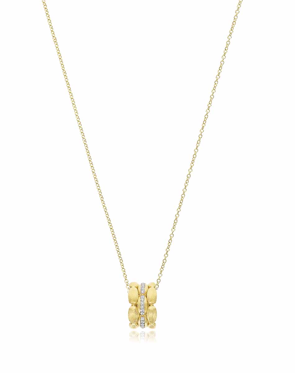 Nanis Collana "Diva" con pendente in oro e diamanti – Nanis Italian Jewels