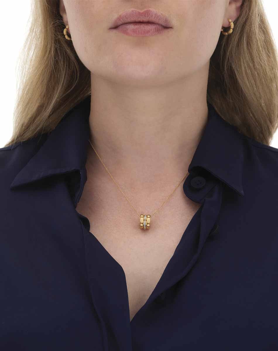 Nanis Collana "Diva" con pendente in oro e diamanti – Nanis Italian Jewels Online