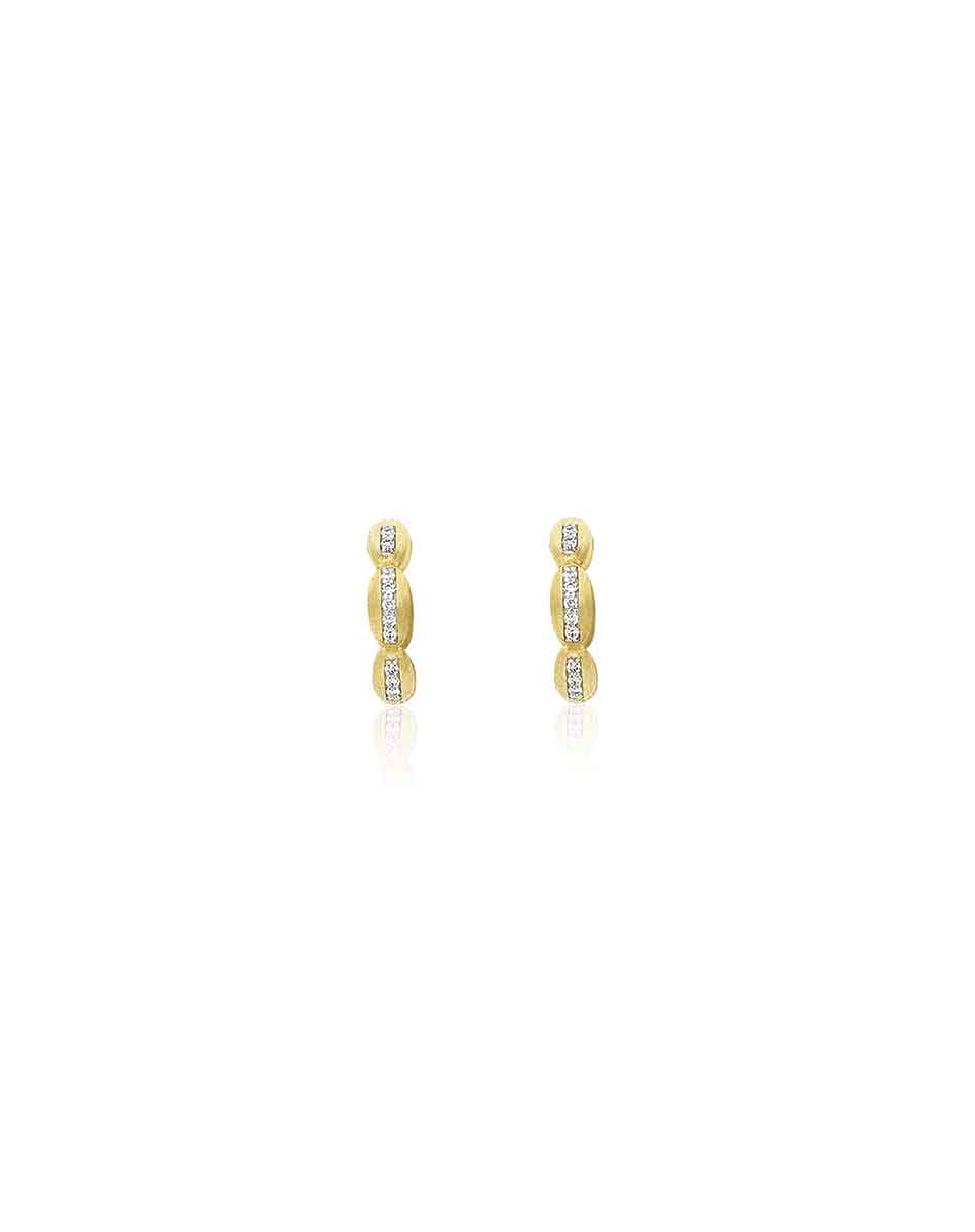Nanis Orecchini a cerchio piccoli "Diva" in oro e diamanti – Nanis Italian Jewels Hotsell