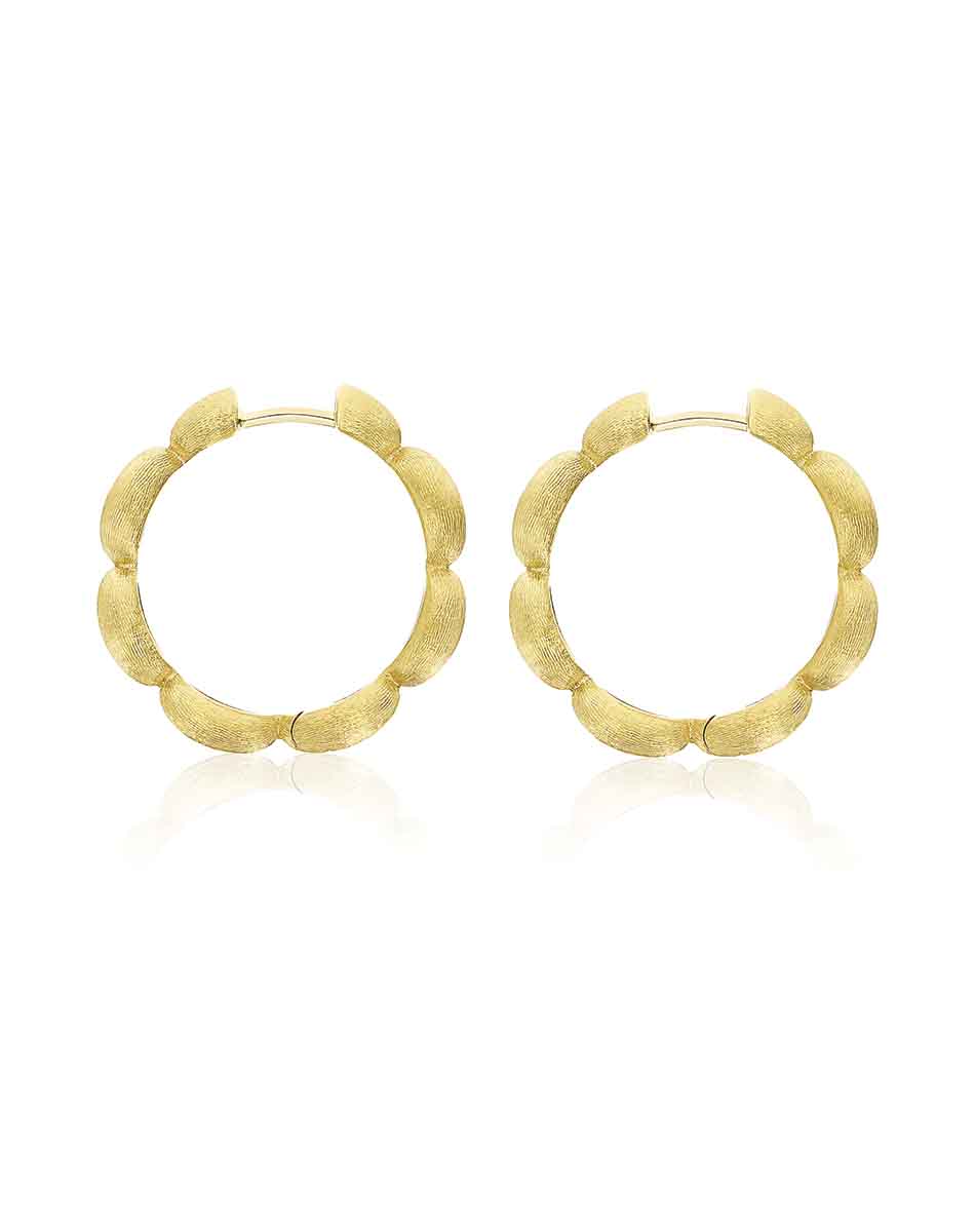Nanis Orecchini a cerchio grandi "Diva" in oro – Nanis Italian Jewels Vendita Calda