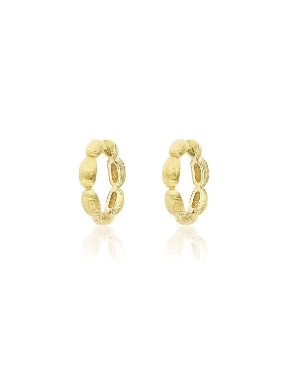 Nanis Orecchini a cerchio medi "Diva" in oro – Nanis Italian Jewels