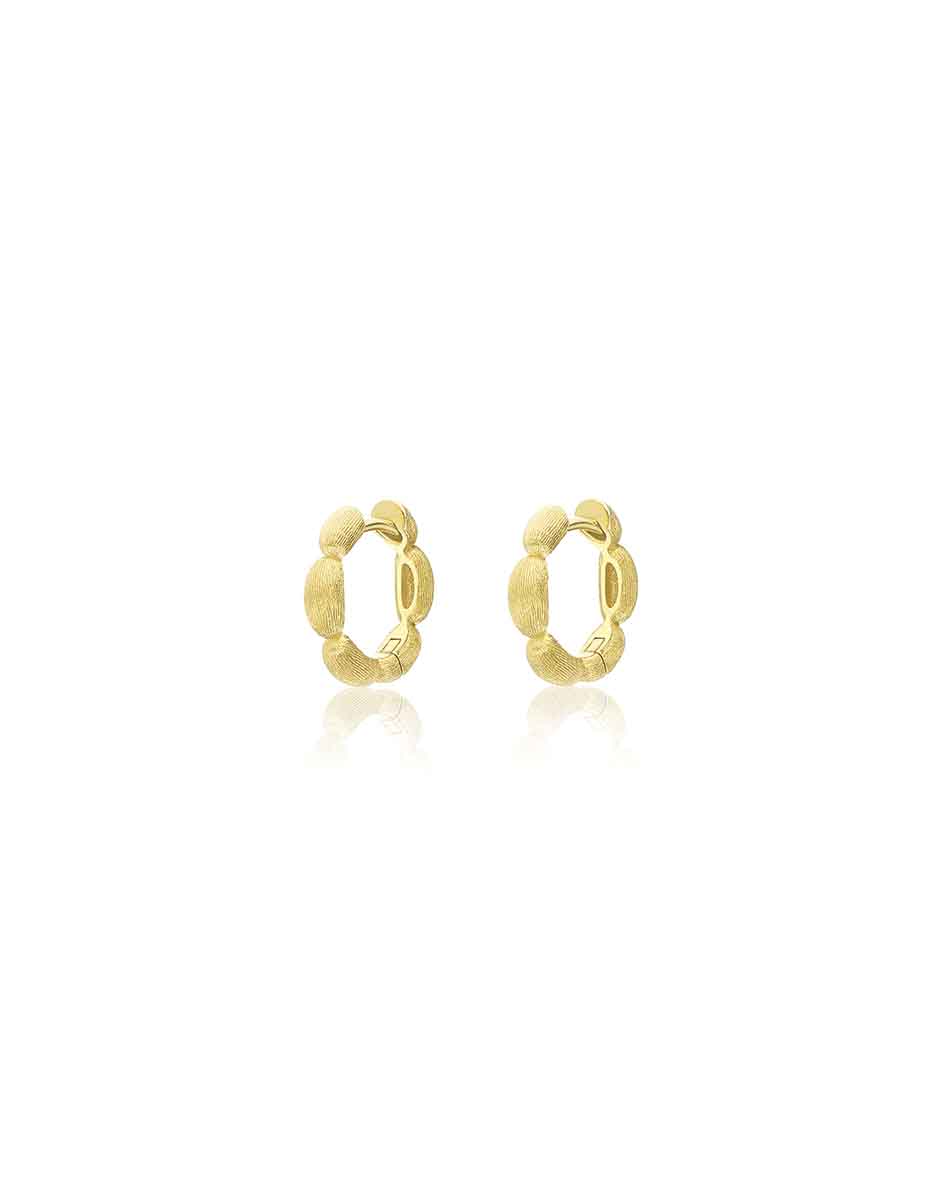 Nanis Orecchini a cerchio piccoli "Diva" in oro – Nanis Italian Jewels