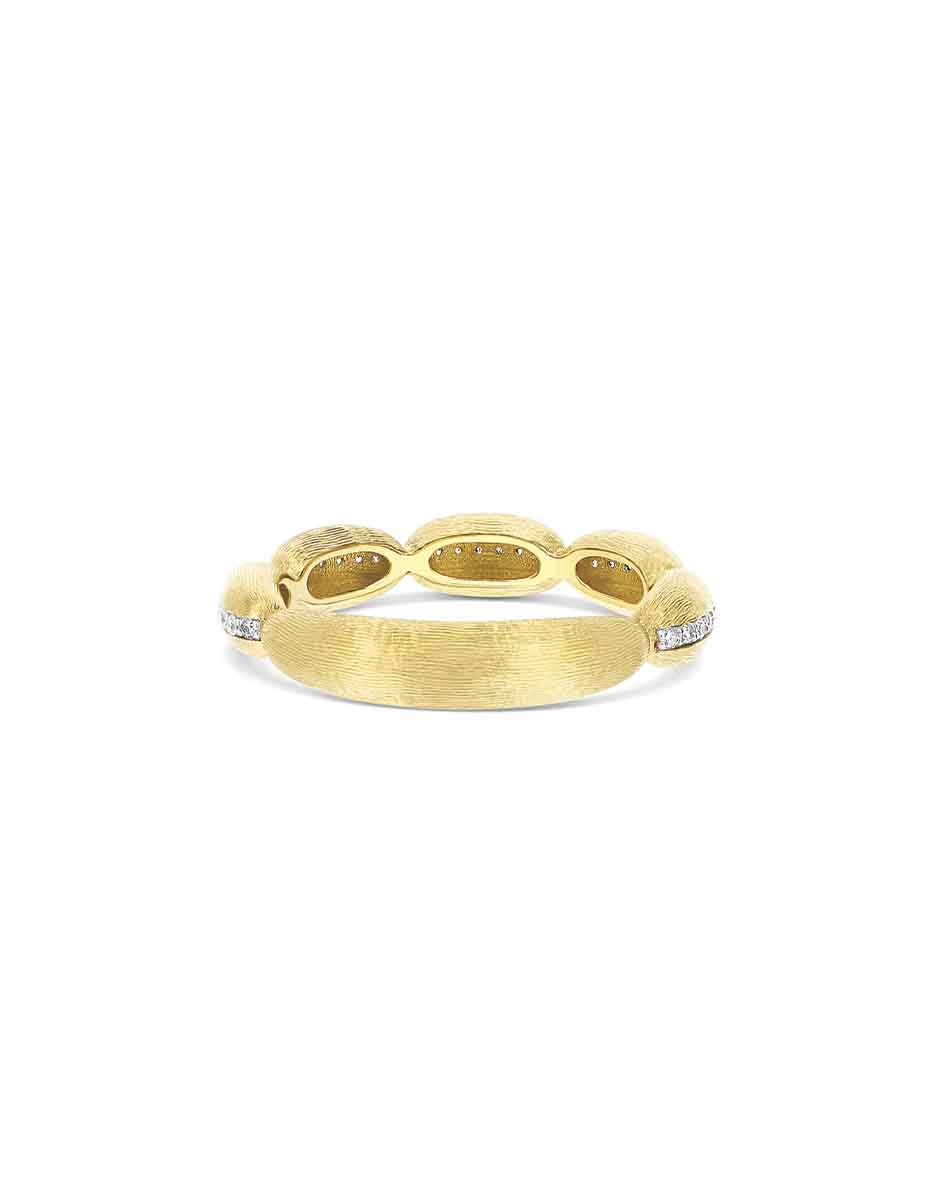 Nanis Anello “Diva” con boules in oro e diamanti – Nanis Italian Jewels Vendite Flash