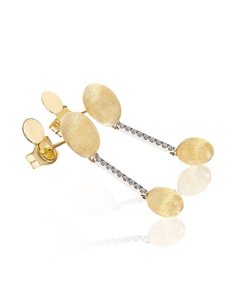 Nanis Orecchini "DANCING ÉLITE" con eleganti boules pendenti in oro e barret – Nanis Italian Jewels I Più Venduti