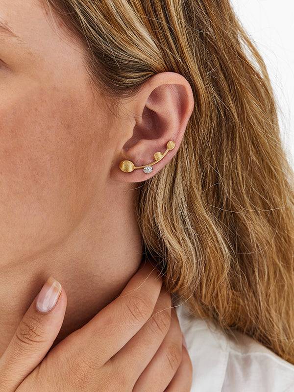 Nanis Orecchini "DANCING ÉLITE" a ramoscello in oro e diamanti – Nanis Italian Jewels Flash Sale