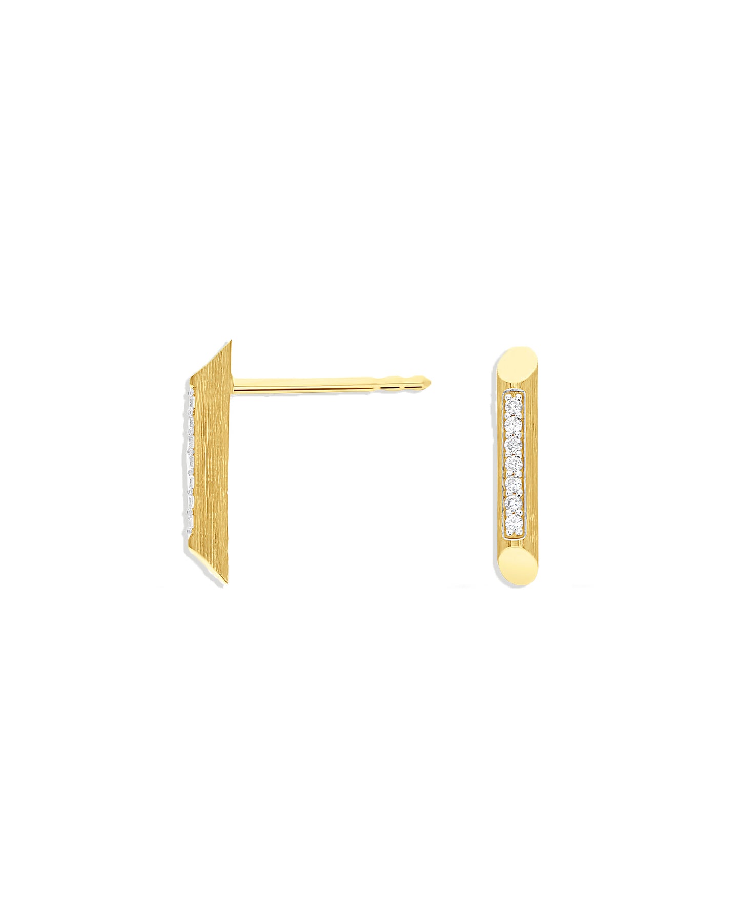 Nanis Orecchini a lobo "LIBERA" in oro eleganti – Nanis Italian Jewels Black Friday