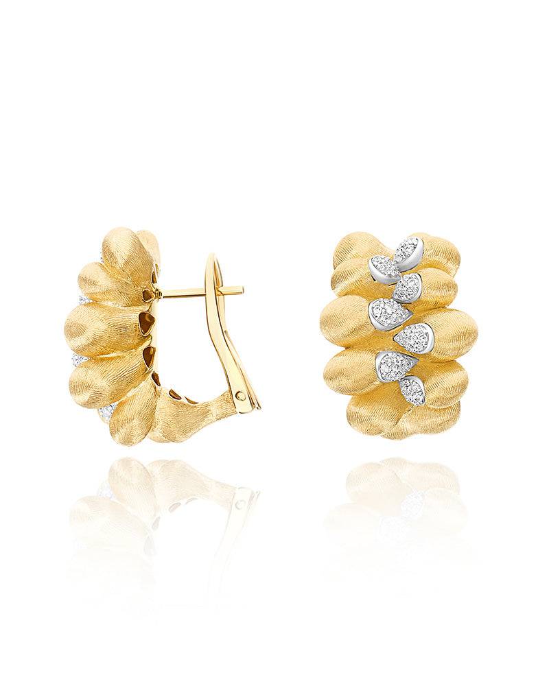 Nanis Orecchini iconici "TRASFORMISTA" in oro e diamanti – Nanis Italian Jewels Comprane uno, ottenene uno gratis