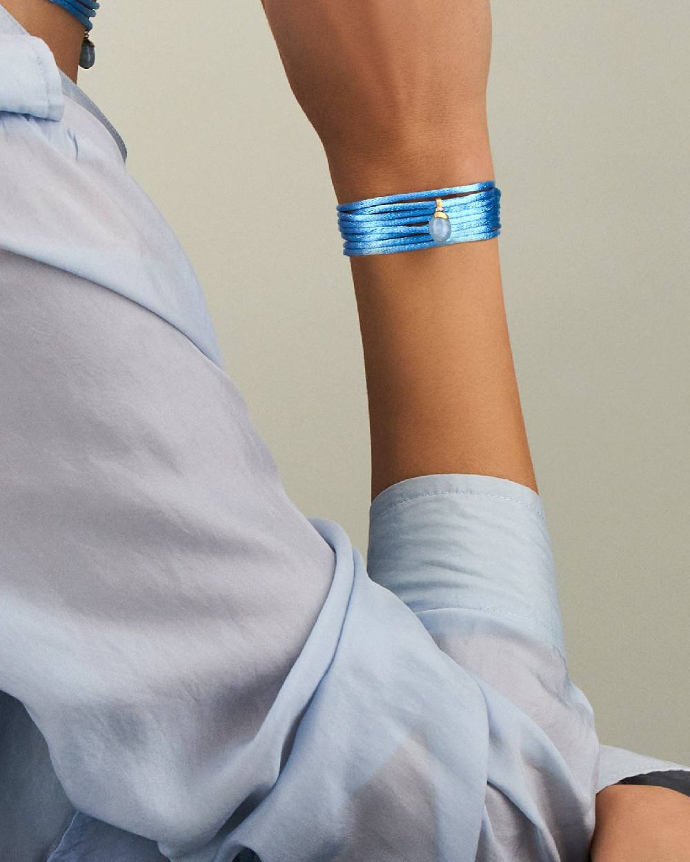 Nanis Pendente "AZURE" in oro, diamanti e acquamarina milk (piccolo) – Nanis Italian Jewels Qualità