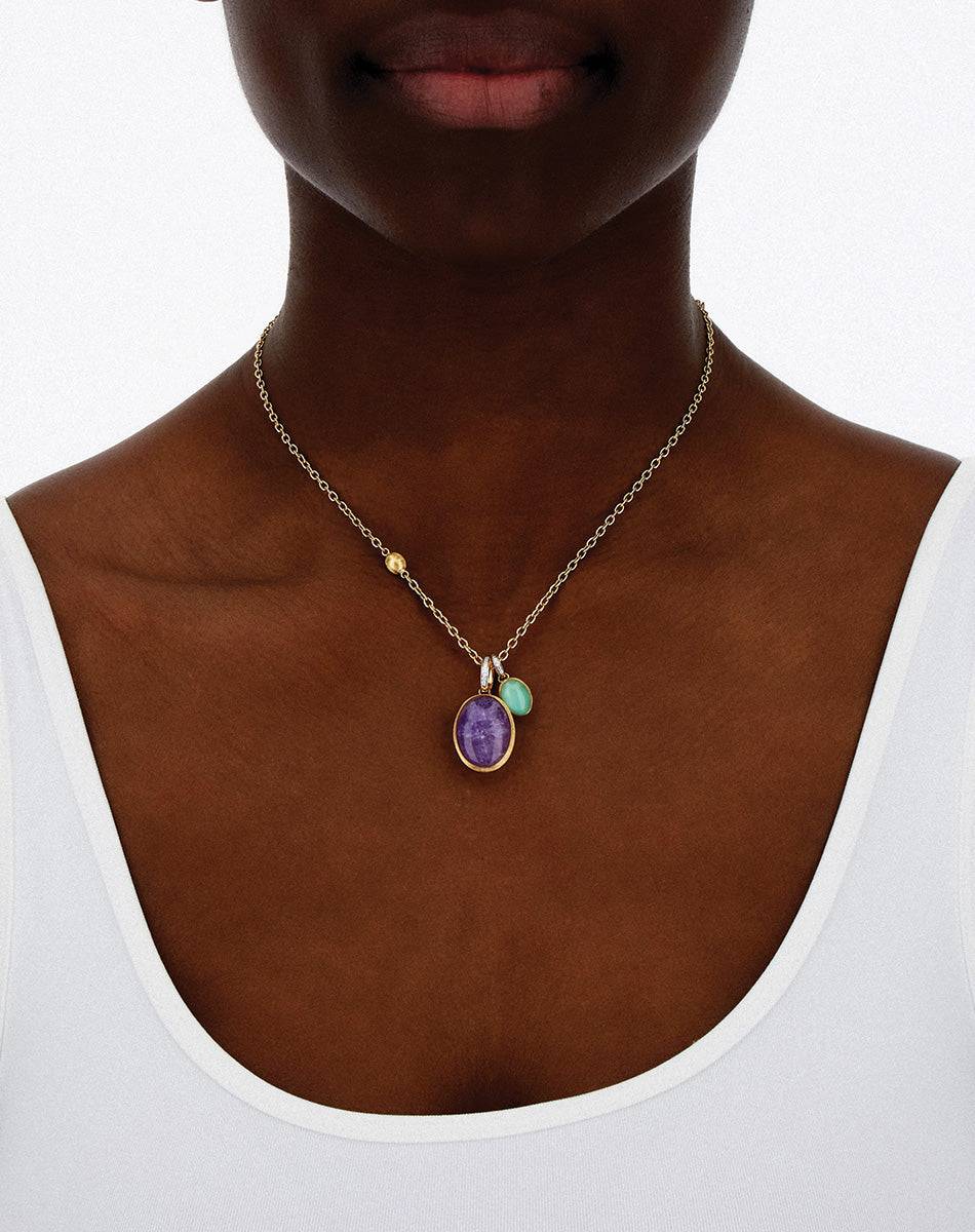 Nanis Collana a catena "Boules" in oro inciso (corta) – Nanis Italian Jewels Novità