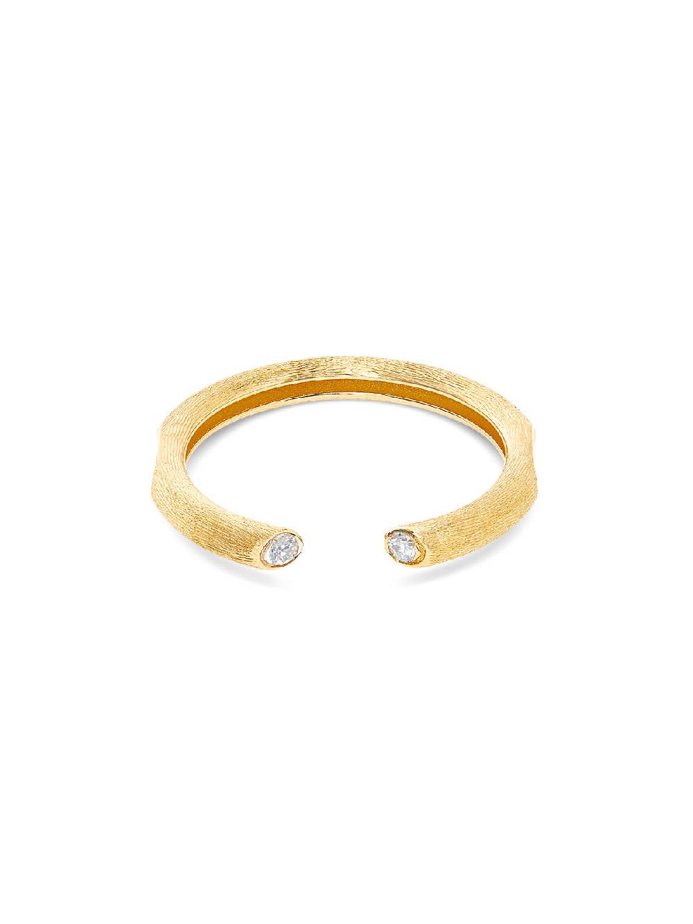Nanis Anello "LIBERA" in oro con accenti di diamante – Nanis Italian Jewels Officina