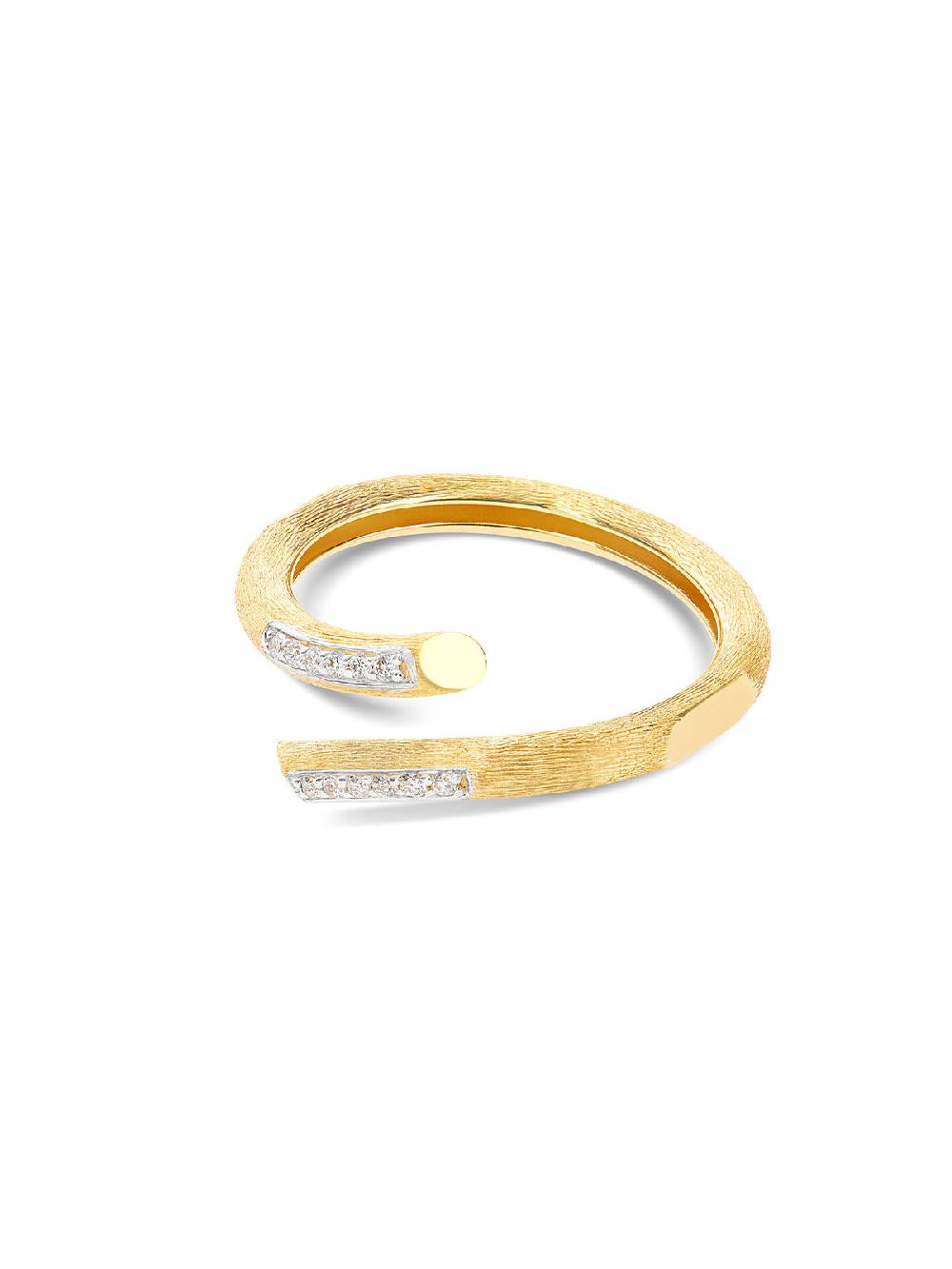 Nanis Anello contrariè "LIBERA" in oro e diamanti – Nanis Italian Jewels Limitato a 3 giorni