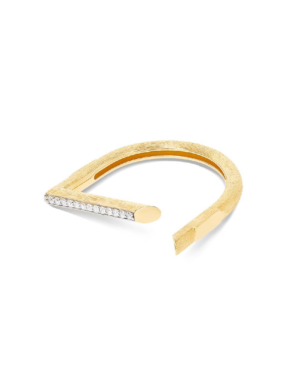 Nanis Anello "LIBERA" essenziale aperto in oro e diamanti – Nanis Italian Jewels Esporta salva