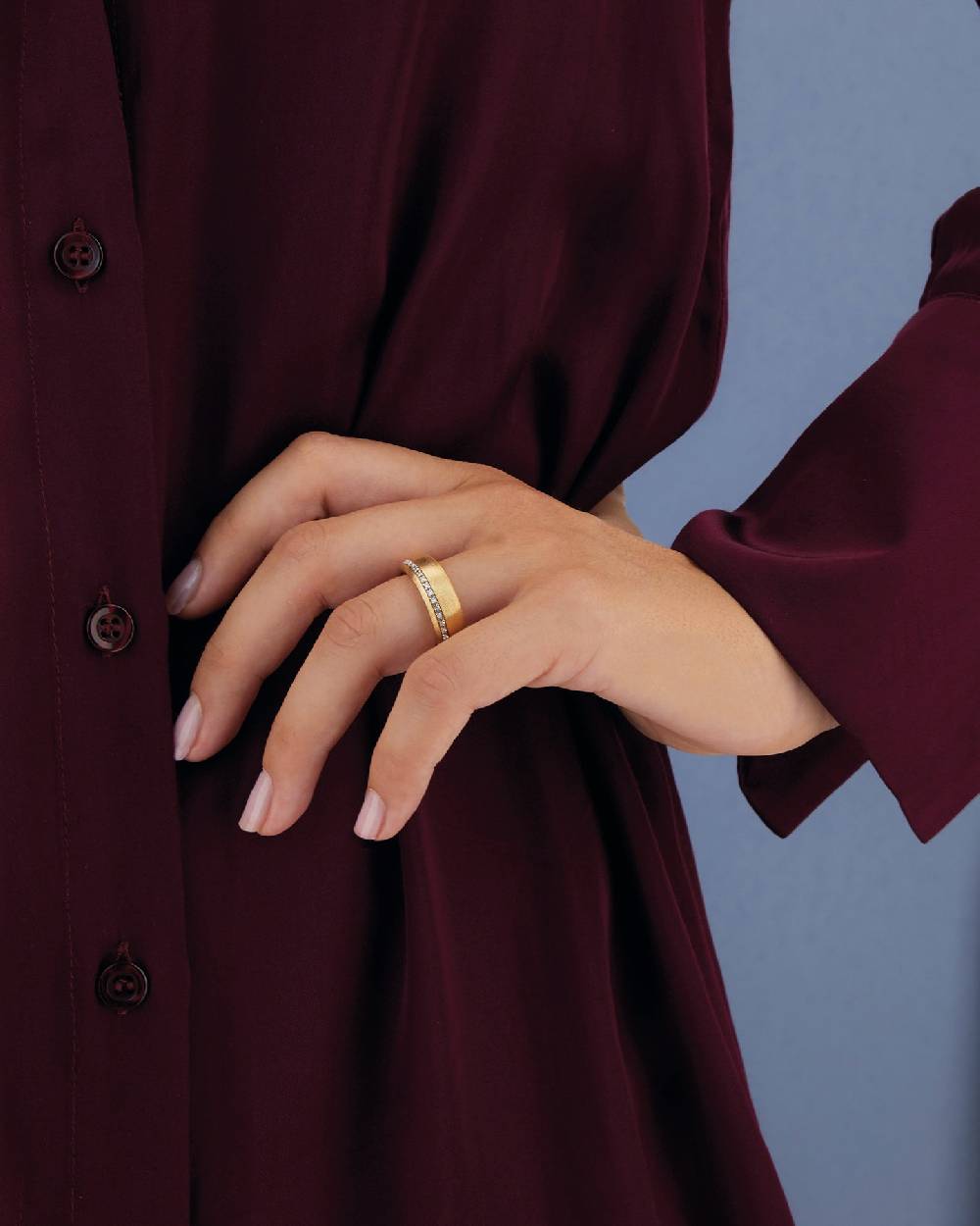 Nanis Anello di fidanzamento "LIBERA ICON" in oro e diamanti (grande) – Nanis Italian Jewels Sconti questo mese