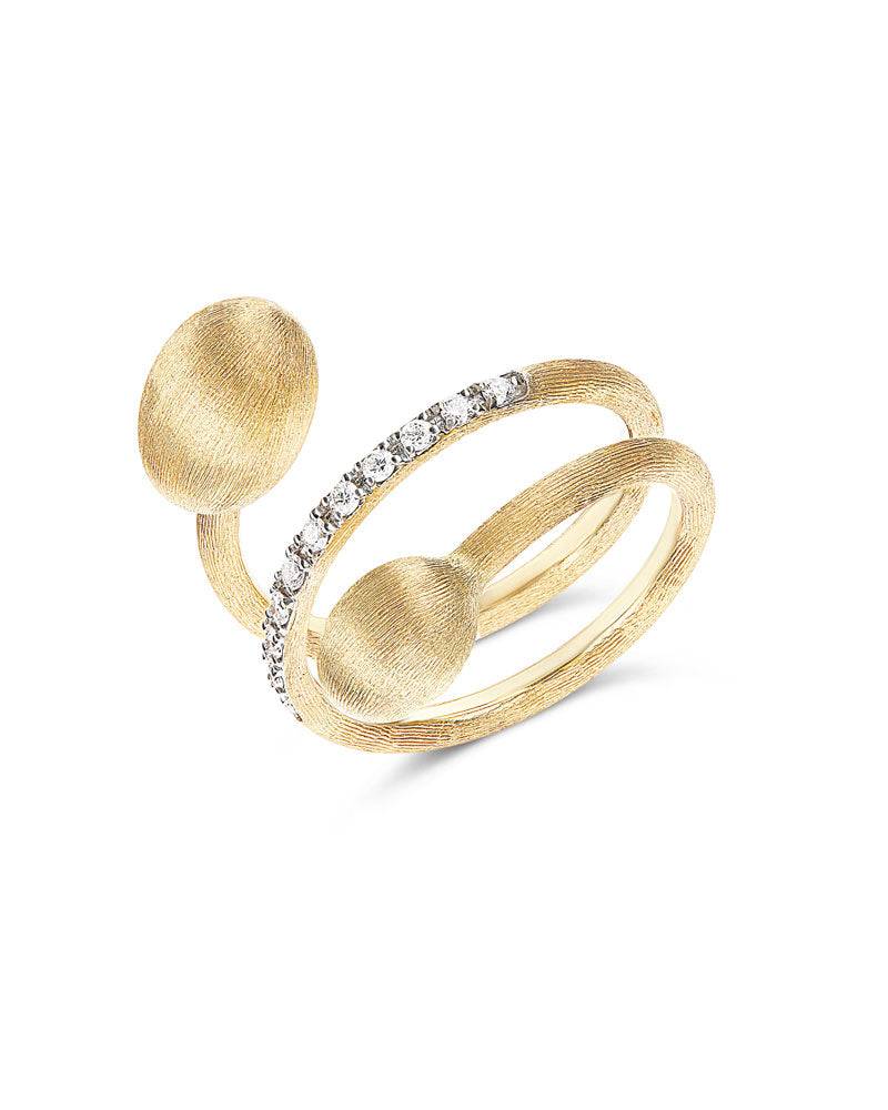 Nanis Anello contrariè "DANCING ÉLITE" in oro e diamanti – Nanis Italian Jewels Bestseller