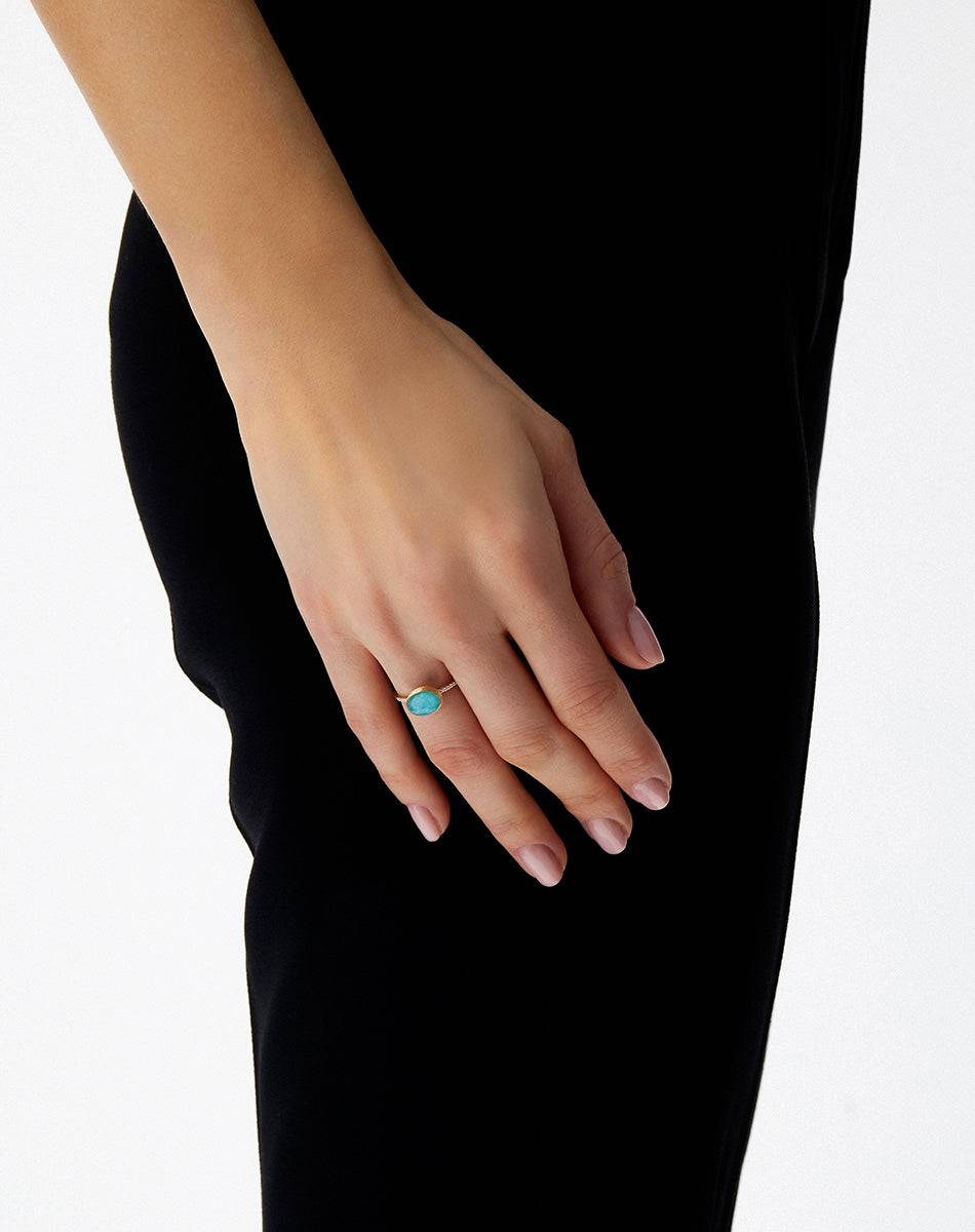 Nanis Anello Anice "Boules" in oro inciso, diamanti, cristallo di rocca e am – Nanis Italian Jewels Shopping Online