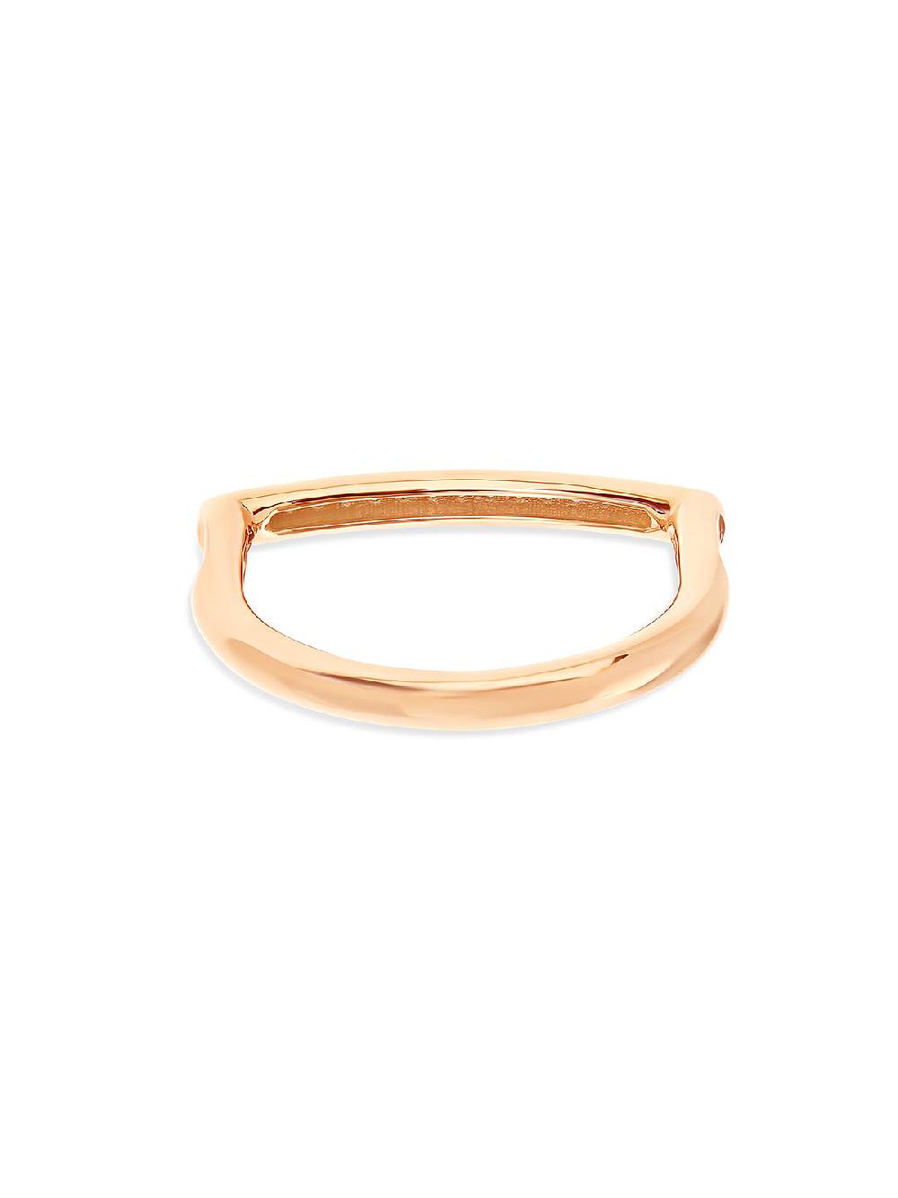 Nanis Anello "libera" essenziale in oro rosa e pavé di diamanti – Nanis Italian Jewels Prezzo di fabbrica