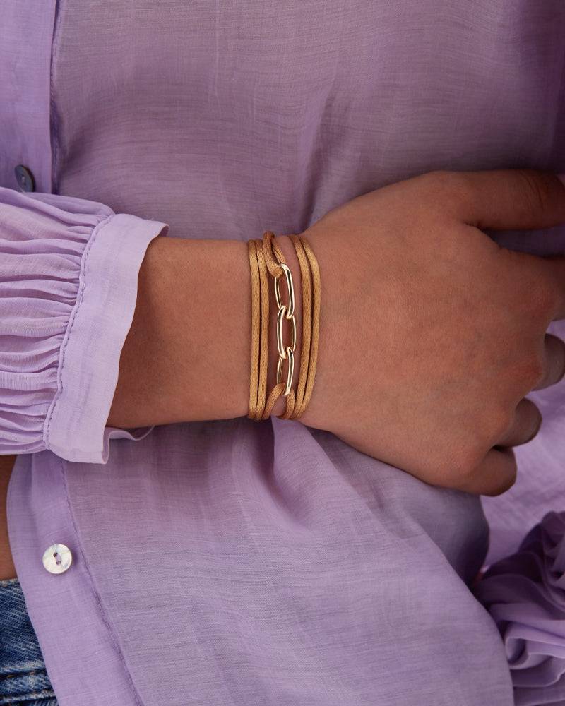 Nanis Bracciale collana "libera soul" con triplo elemento in oro rosa – Nanis Italian Jewels Offerta esclusiva