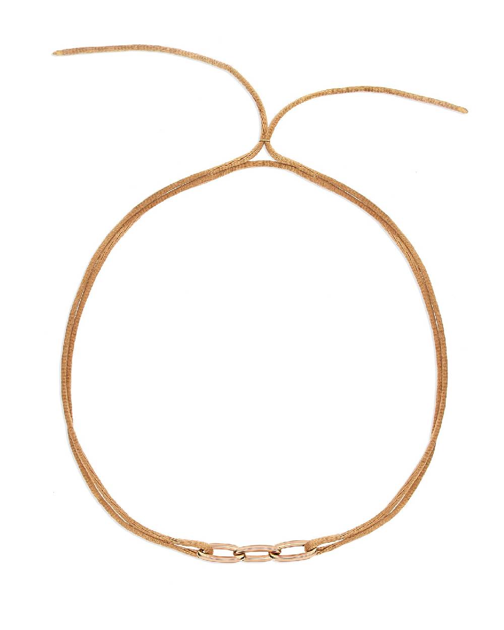 Nanis Bracciale collana "libera soul" con triplo elemento in oro rosa – Nanis Italian Jewels Offerta esclusiva