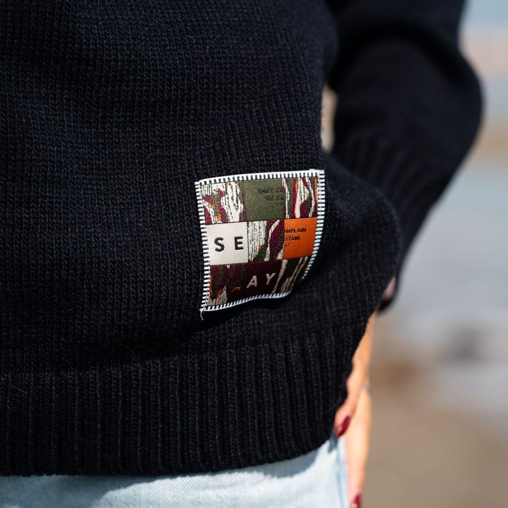 Seay / Maglione Blu Navy Tonga Offerta