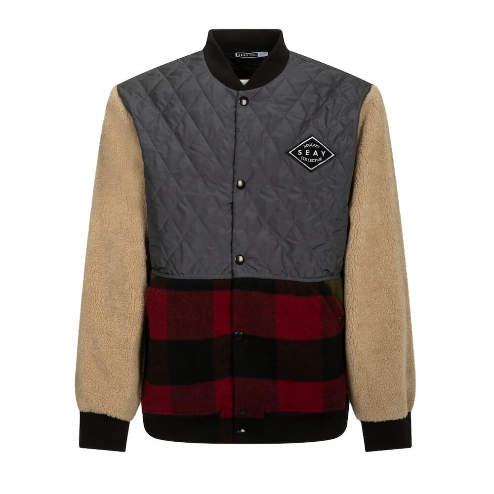 Seay / Giacca Varsity Patchwork In Linea
