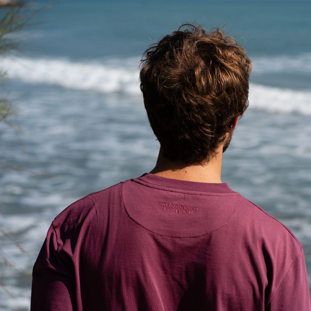 Seay / T-Shirt Prugna Soddisfazione Garantita
