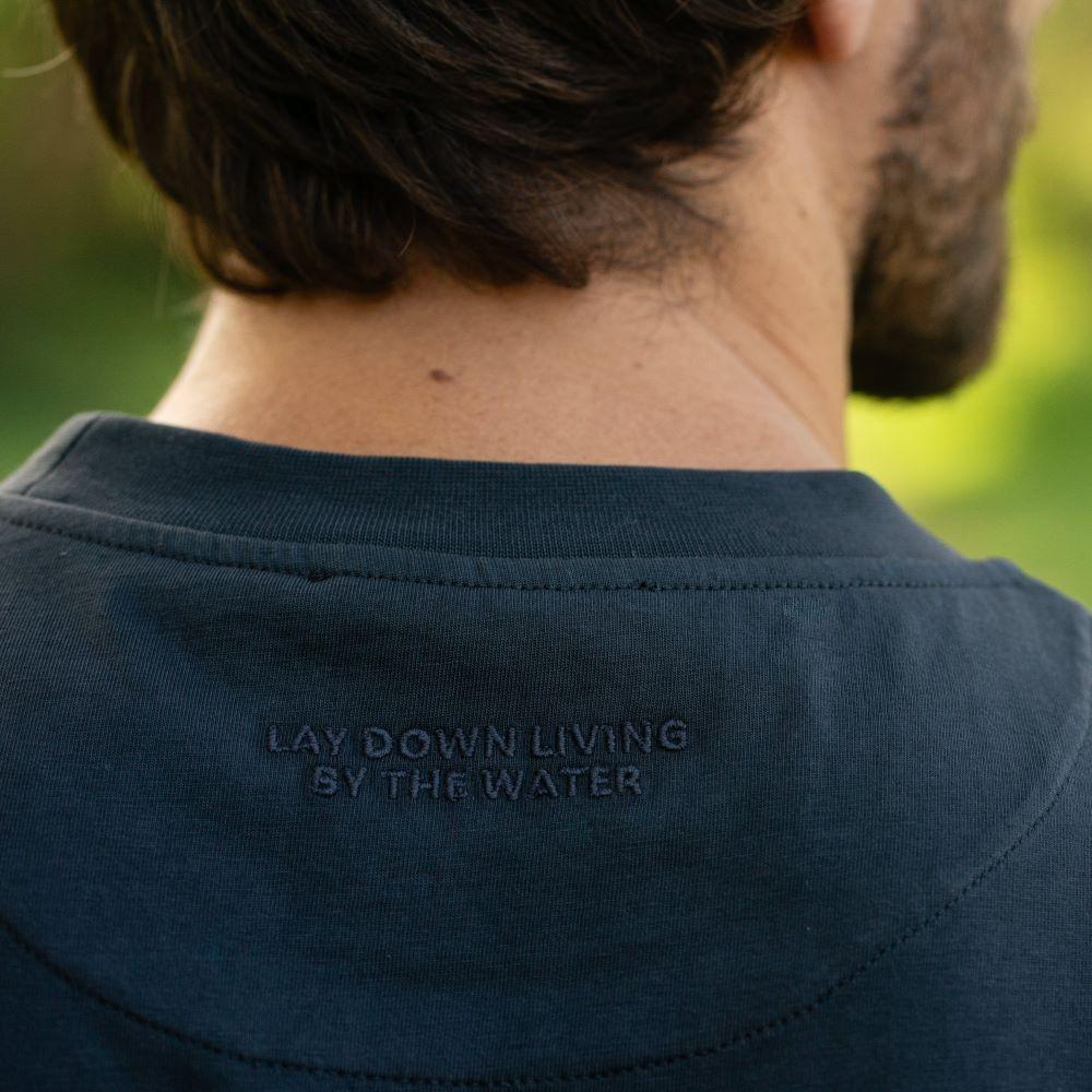 Seay / T-Shirt Nera Delavé Negozi Online