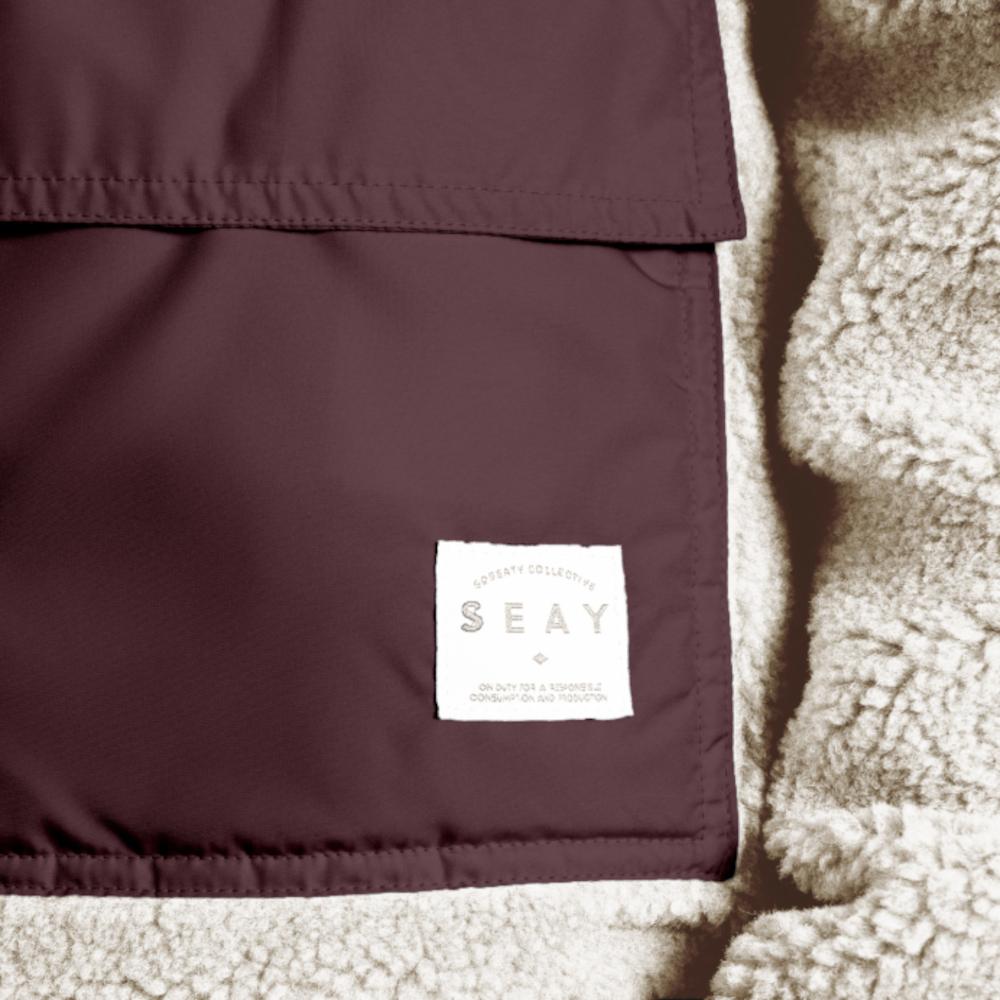 Seay / Giacca Teddy Natural Affare Del Giorno