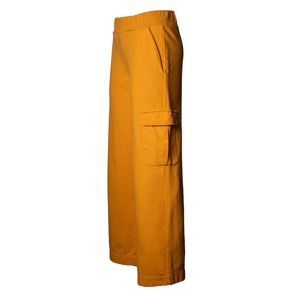 Seay / Pantalone Lungo Cargo in Felpa Ocra Lizard Hotsell