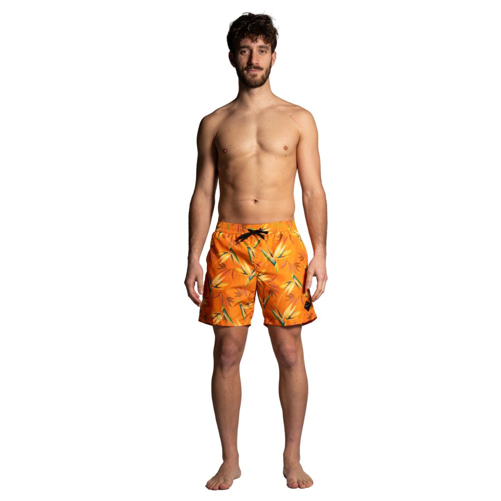 Seay / Costume da Bagno Medio Arancione Bird of Paradise Vendita Economica