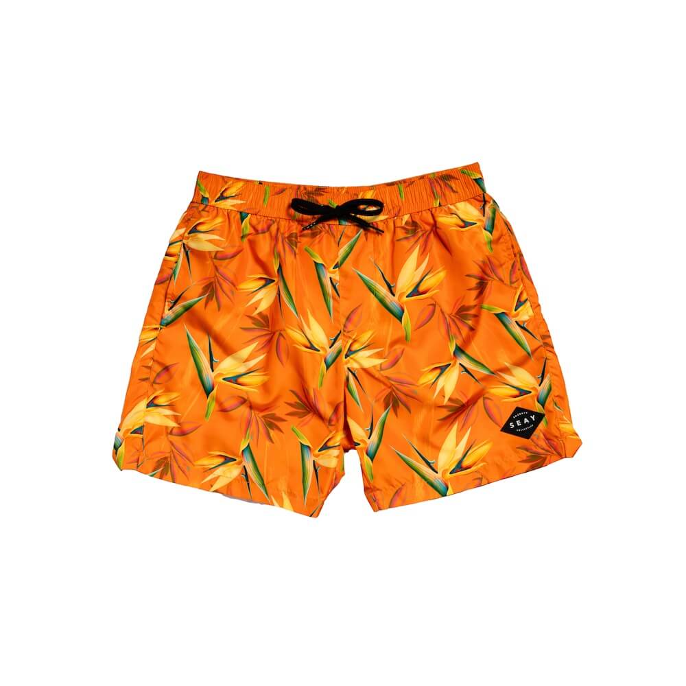 Seay / Costume da Bagno Medio Arancione Bird of Paradise Vendita Economica