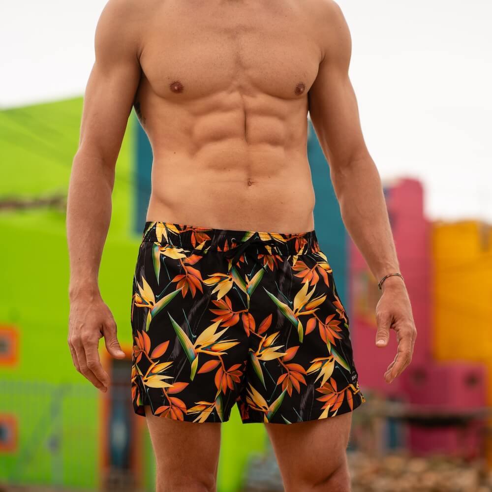 Seay / Costume da Bagno Corto Nero Bird of Paradise 2025