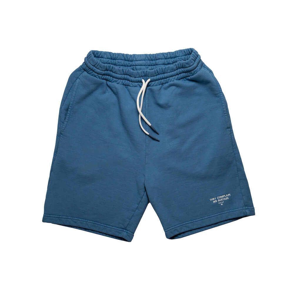 Seay / Pantalone in Felpa Corto Blu Bamboo Sottocosto