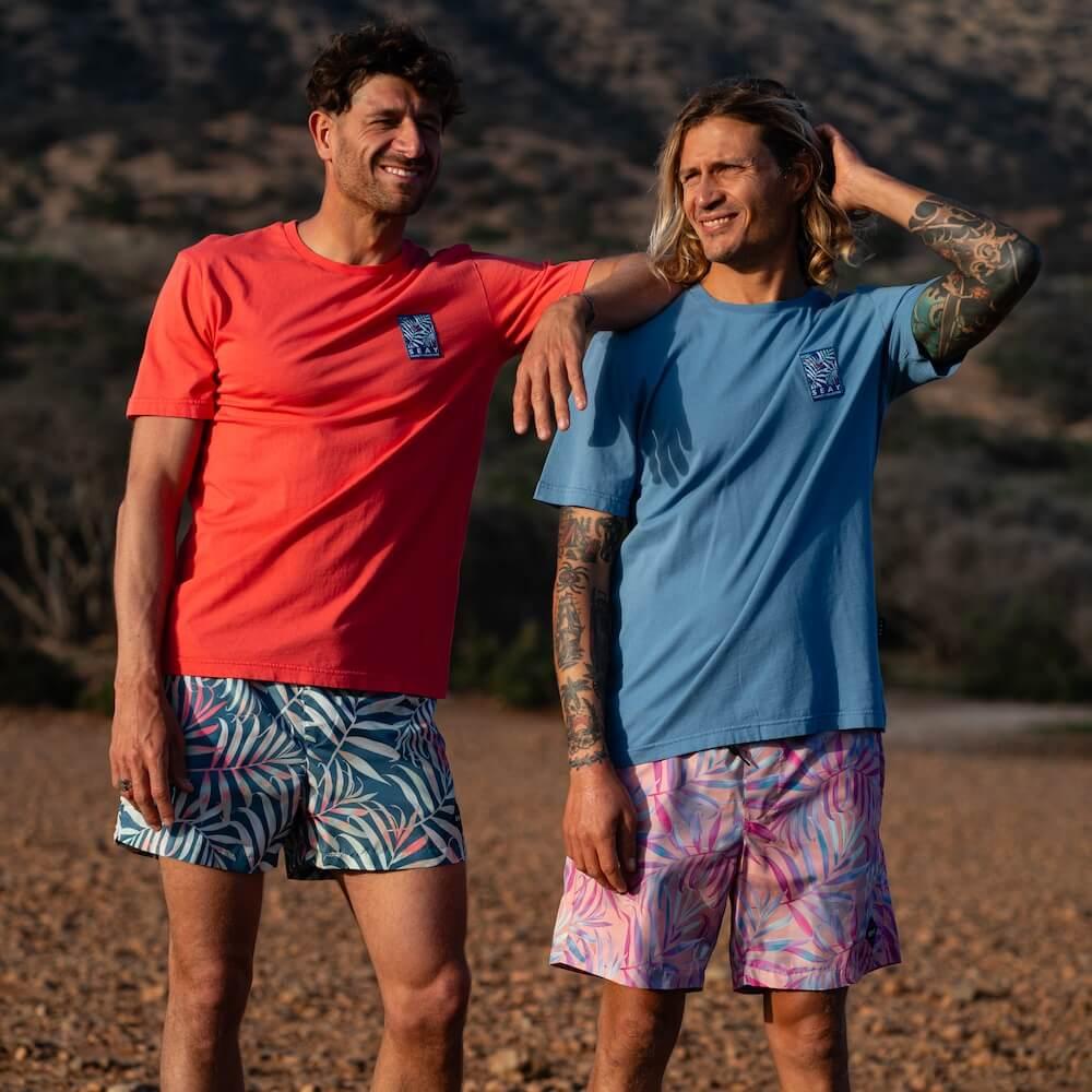 Seay / T-Shirt Blu Bamboo Presa