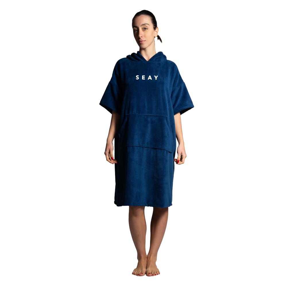 Seay / After Session Poncho Blu Online